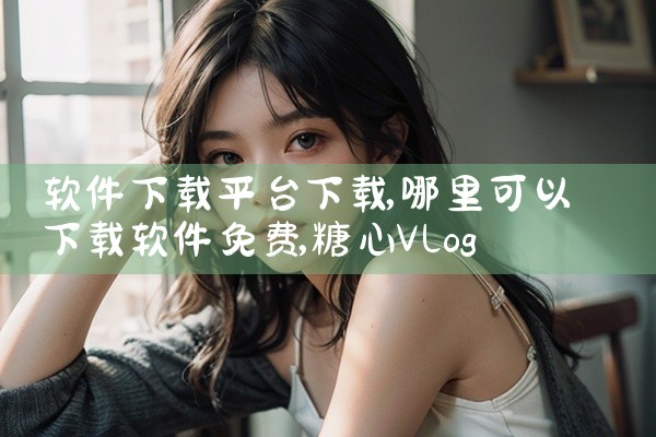 软件下载平台下载|糖心Vlog入口