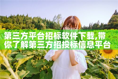 第三方平台招标软件下载