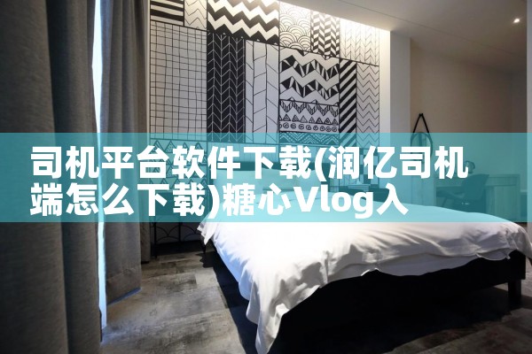 司机平台软件下载|糖心Vlog入口