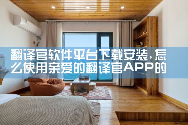 翻译官软件平台下载安装