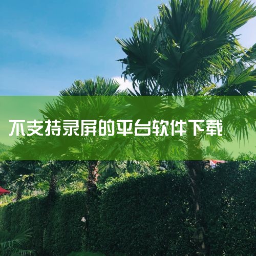 录制前可调整录屏软件的参数，以获得更好的录制效果。三、使用腾讯会议自带的录制功能 方法简介：据网友经验，使用腾讯会议进行屏幕共享时再录制，不易被检测到录屏限制。操作步骤：下载并安装腾讯会议。发起或加入,